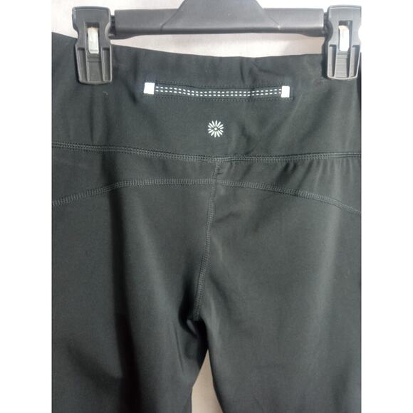 Tangerine Women's Active Rib Trim Performance Legging Black White Size Small - Picture 8 of 9